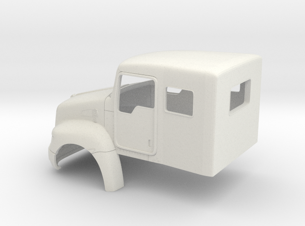 1/64 T370 Aerocab with sleeper in White Natural Versatile Plastic