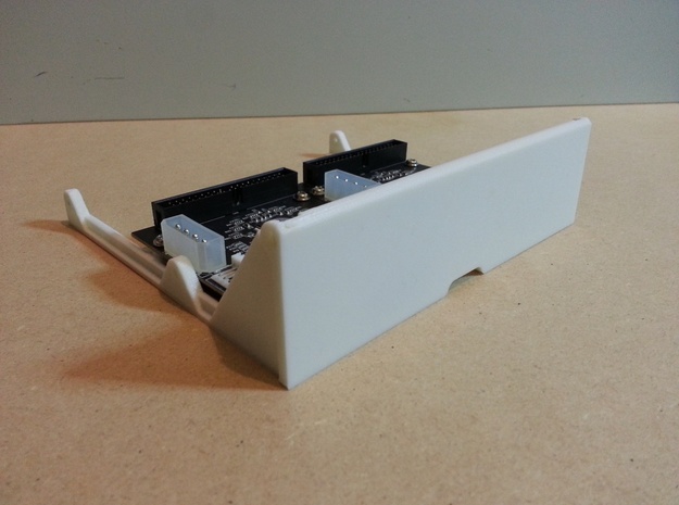 Discreet Dual IDE To SD Adapter 5.25" Mount in White Natural Versatile Plastic
