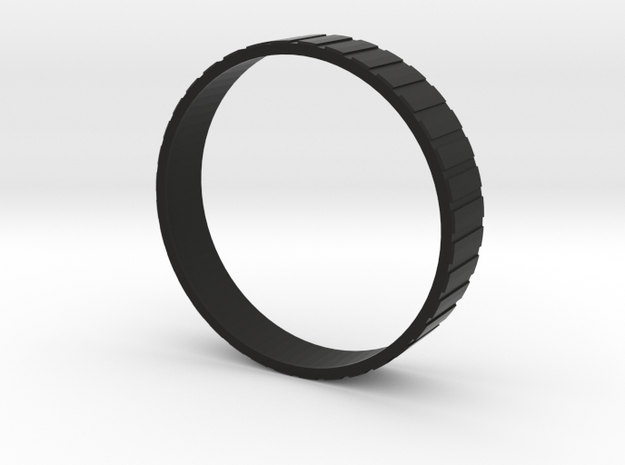 Olympus FT 50mm f2.0 macro focus ring in Black Natural TPE (SLS)