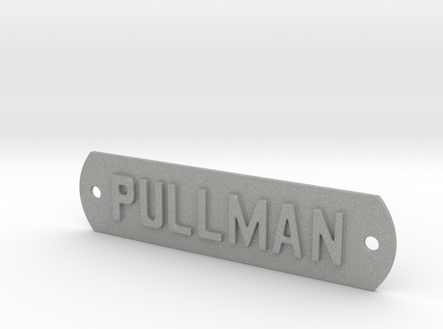 Pullman Tag in Aluminum