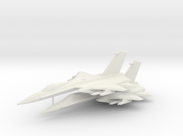 1/350 Fairchild-Republic F-X in White Natural Versatile Plastic