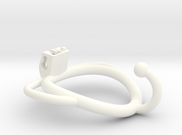 Cherry Keeper Ring G2 - 55mm Ball Hook Handles in White Processed Versatile Plastic
