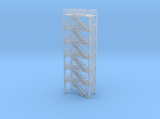 N Scale Refinery Stairs H109 in Tan Fine Detail Plastic