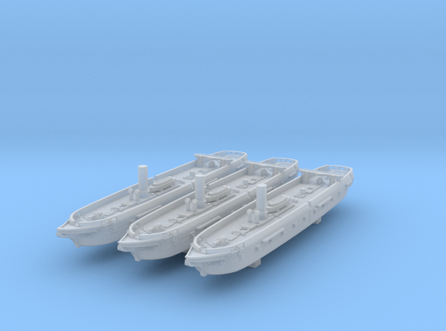 1/1250 Pearl Class Corvettes x3 in Tan Fine Detail Plastic
