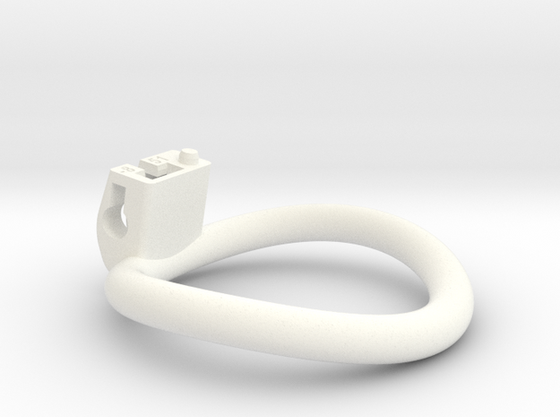 Cherry Keeper Ring G2 - 51mm -8° in White Processed Versatile Plastic