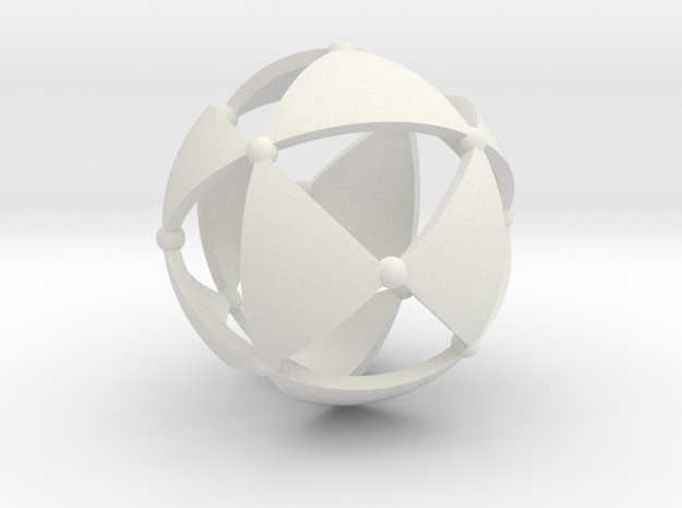 Tetrahedral group T in White Natural Versatile Plastic