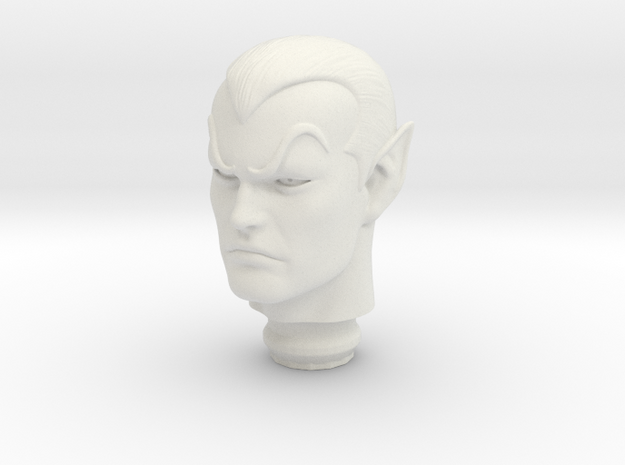 Mego Namor Sub-Mariner 1:9 Scale Custom Head in White Natural Versatile Plastic
