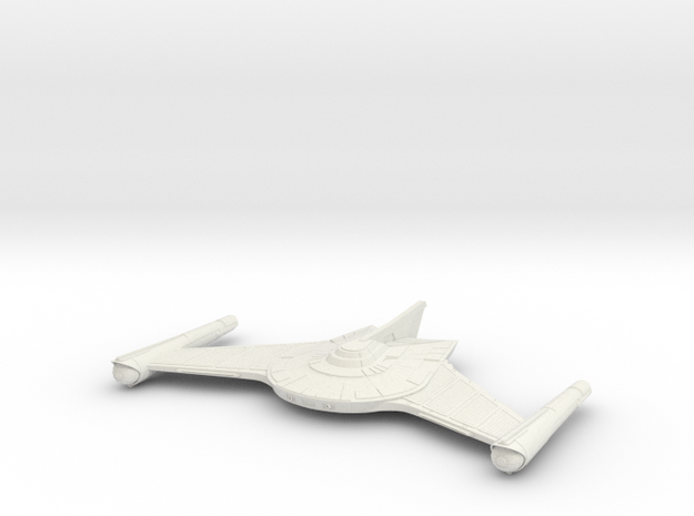 Romulan Bird of Prey SNW style v7 in White Natural Versatile Plastic