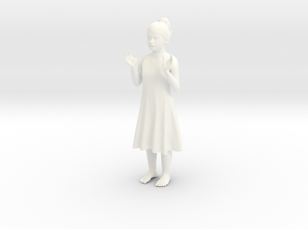 Amaya Statue - DEVS TV show in White Processed Versatile Plastic