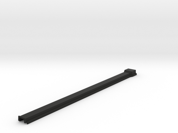 Kyosho Optima Mid A&L Trailing Lower belt cover in Black Natural Versatile Plastic