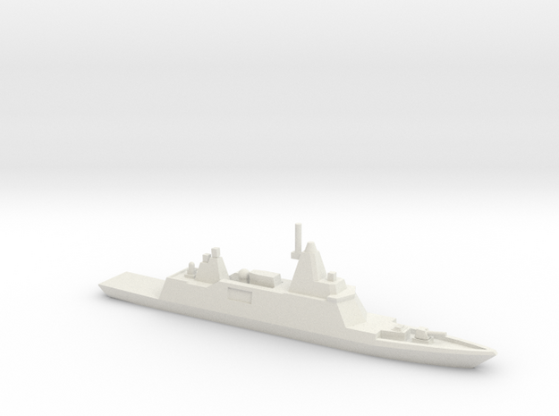 Bhumibol Adulyadej-class frigate, 1/1250 in White Natural Versatile Plastic