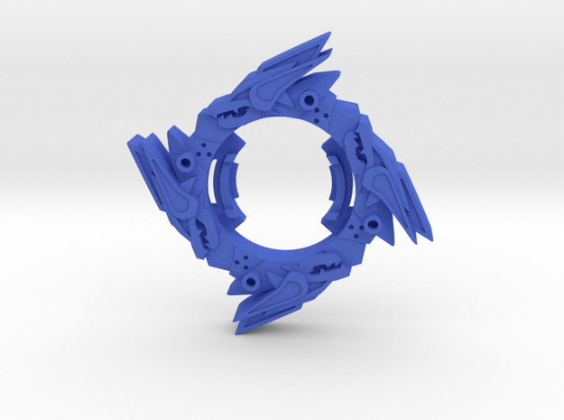 Beyblade Zinrai-3 | Hidden Spirits Attack Ring in Blue Processed Versatile Plastic