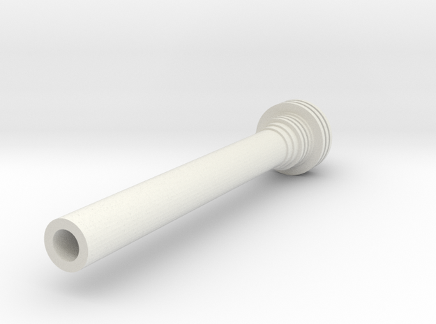 TIE Pilot Code Cylinder in White Natural Versatile Plastic