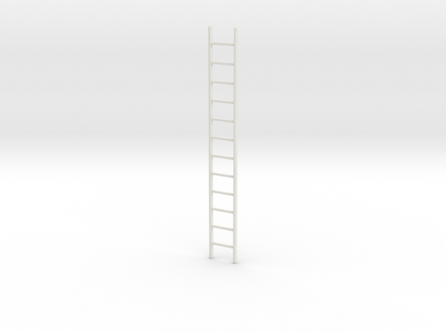 ladder 1:32 in White Natural Versatile Plastic
