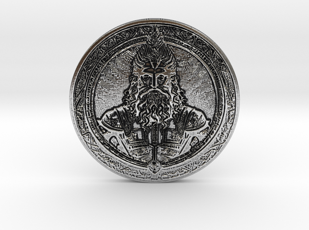 Lord Zeus 7 2023 Barter & Trade Coin XL in Antique Silver