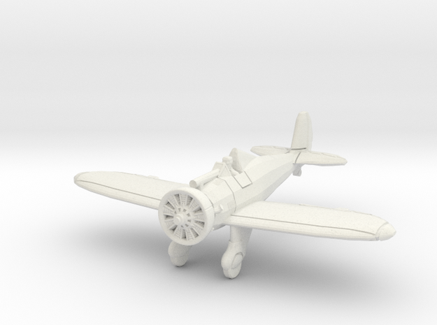 1/200 Boeing P-26 "Peashooter" in White Natural Versatile Plastic