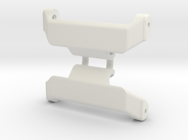 9.5mm to 19mm strap adapter in White Natural Versatile Plastic