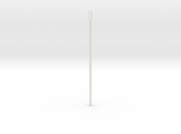 VR Signal Bridge #2 Ladder 33 Rung 1:87 Scale in White Natural Versatile Plastic