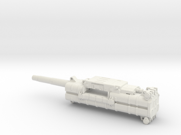 MK108 Machine Gun in 1:6 in White Natural Versatile Plastic