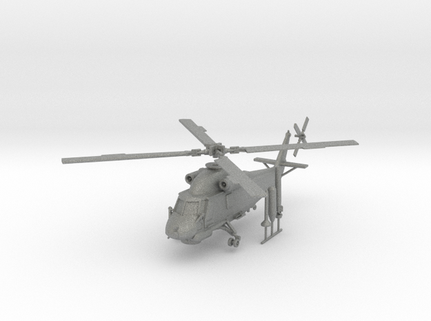 1/144 Kaman Seasprite H-2F Helicopter SET in Gray PA12