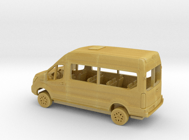 1/87 2018 Ford Transit High Top Van Kit in Tan Fine Detail Plastic