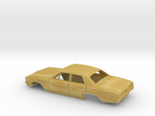 1/64 1965 Buick Skylark Shell in Tan Fine Detail Plastic