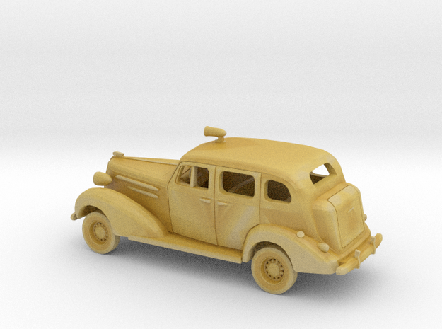 1/87 1936 Chevrolet Sedan Police Kit in Tan Fine Detail Plastic