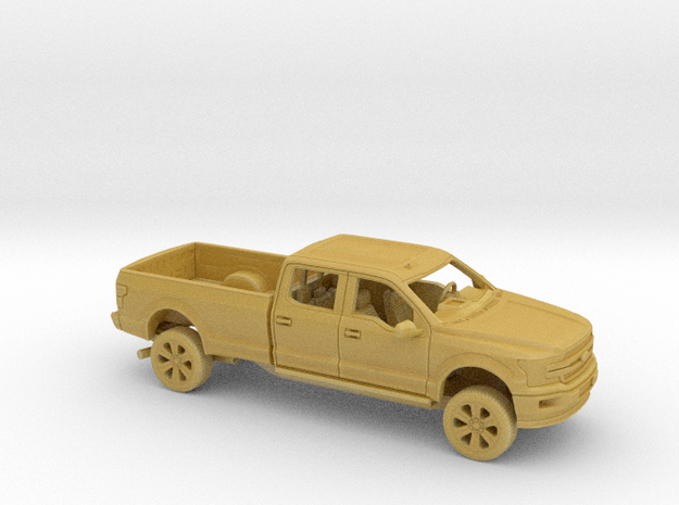 1/160  2019 Ford F150 Crew Cab Long Bed Kit in Tan Fine Detail Plastic