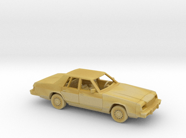 1/160 1979-81 Dodge StRegis Kit in Tan Fine Detail Plastic
