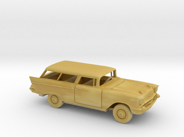 1/87 1957 Chevrolet One Fifty Nomad Kit in Tan Fine Detail Plastic