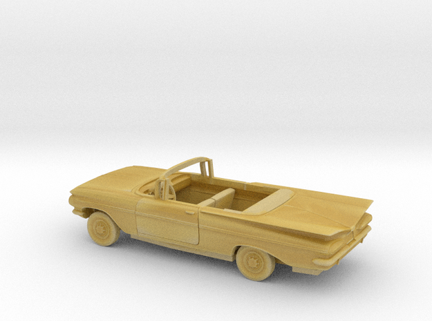 1/160 1959 Chevrolet Impala Convertible Kit Open in Tan Fine Detail Plastic