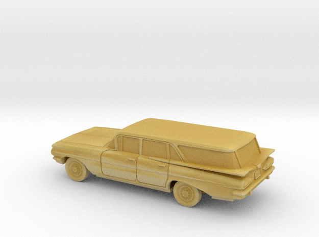 1/144 1959 Chevrolet Impala Wagon Hollow Shell in Tan Fine Detail Plastic