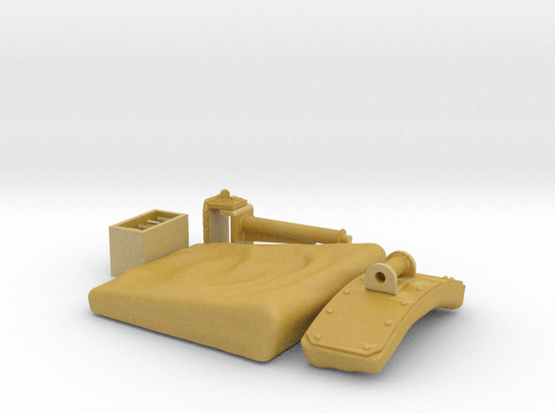 1:16 King/Jagdtiger Funker seat (extended) in Tan Fine Detail Plastic