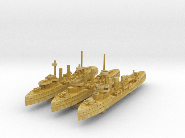1/1250 HSwMS Clas Fleming Collection in Tan Fine Detail Plastic