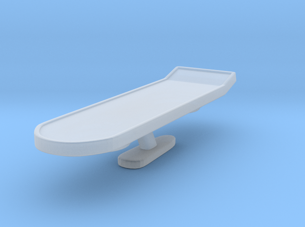 Back to the Future - Hoverboard - 1.18 in Clear Ultra Fine Detail Plastic