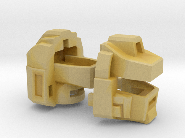 The Magnawheeler's Head, G1 toy style, WFC-ER in Tan Fine Detail Plastic