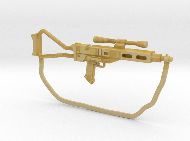 Ingenious AT-AT Blaster rifle 3.75 inch scale! in Tan Fine Detail Plastic