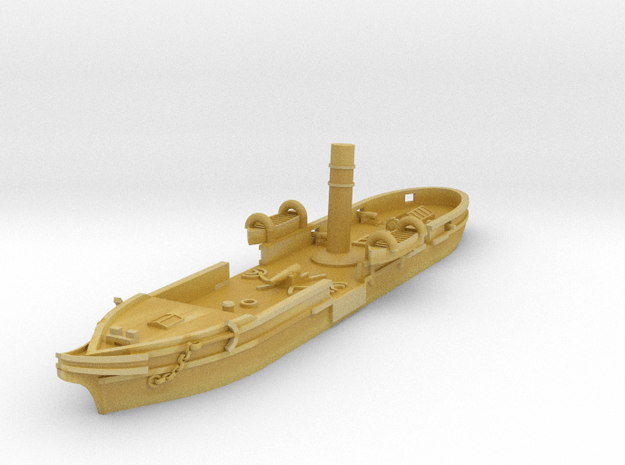 1/1200 Unadilla Class Gunboat in Tan Fine Detail Plastic