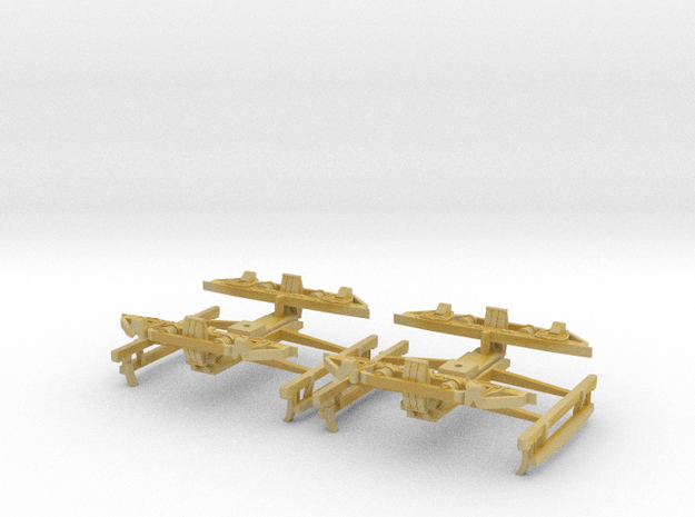 Sierra Railway trucks for 5/6 in Tan Fine Detail Plastic