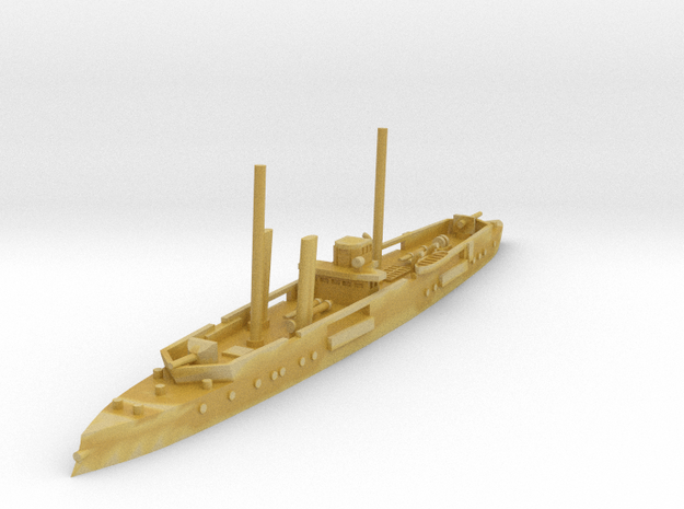 1/700 Fei Ting Torpedo Gunboat in Tan Fine Detail Plastic