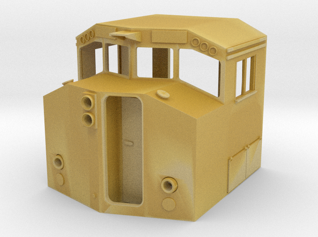 HO Scale M630W Cab BCOL in Tan Fine Detail Plastic