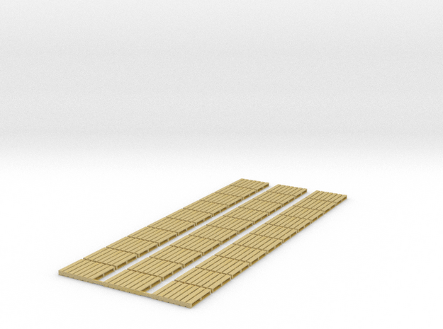 1:72 Scale Pallets  (30x) in Tan Fine Detail Plastic