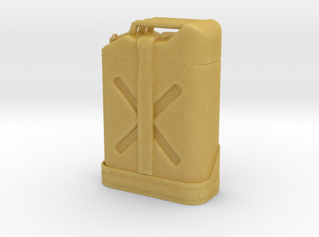 1/24 Scale Jerry Can Stored in Tan Fine Detail Plastic