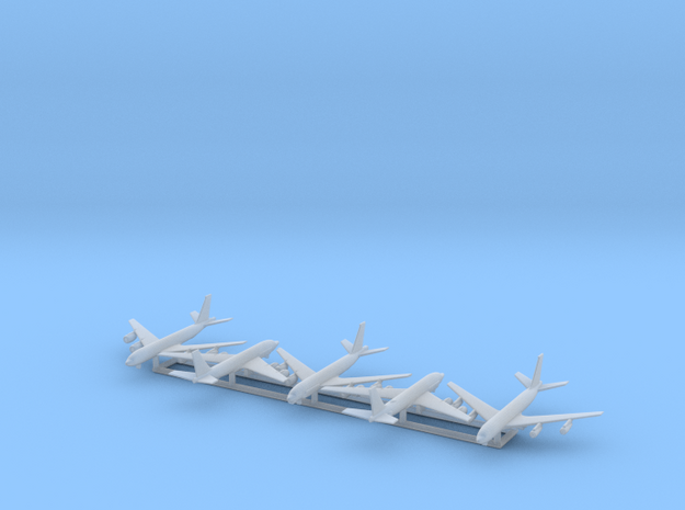 C-135 Variants in Tan Fine Detail Plastic: 1:1250
