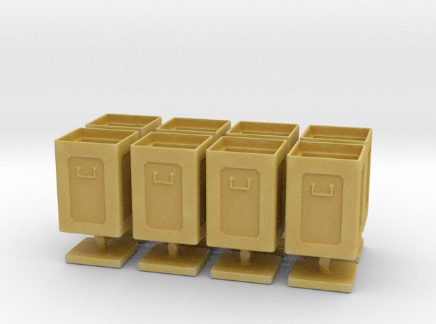 1/72 40mm Ammo Box Lid Open Set in Tan Fine Detail Plastic