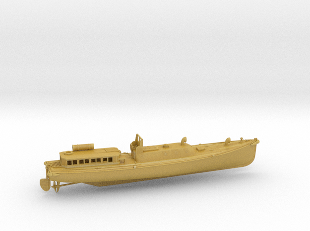 1/144 IJN 17m Admiral (pinnace) Boat in Tan Fine Detail Plastic
