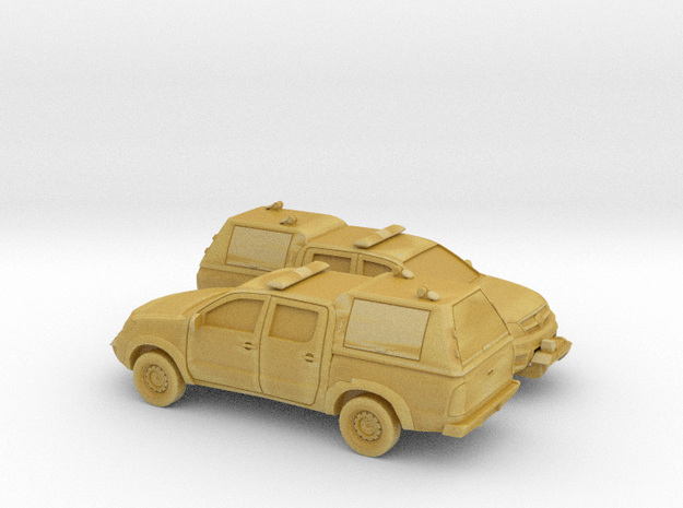 1/148 2005-15 Toyota Hilux Royal Airforce Mountain in Tan Fine Detail Plastic
