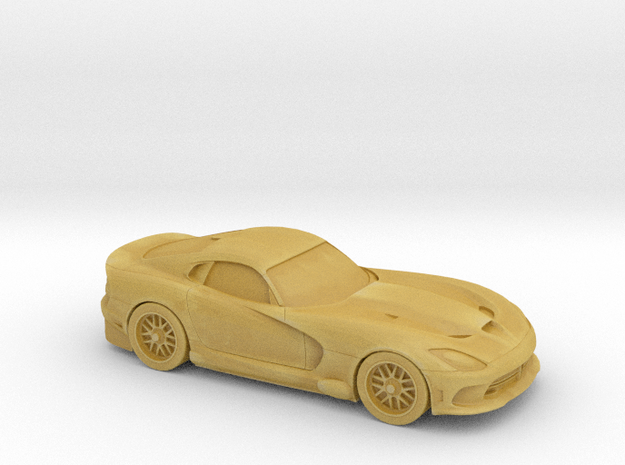 1/220  2014 Dodge Viper in Tan Fine Detail Plastic