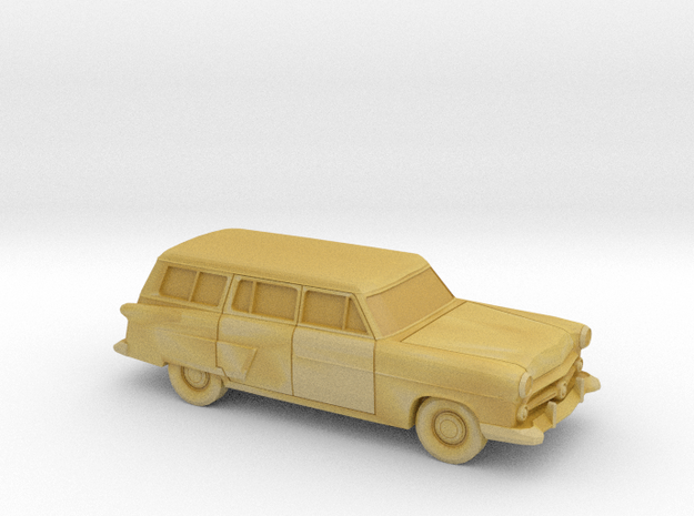 1/220 1952 Ford Crestline Station Wagon in Tan Fine Detail Plastic