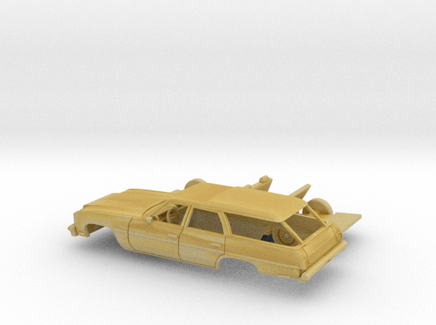 1/87 1976 Chevrolet  Impala Station Wagon Kit in Tan Fine Detail Plastic